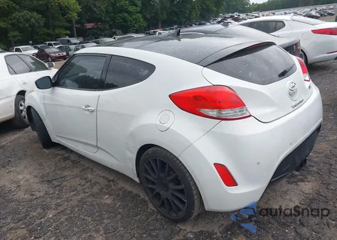 2012 Hyundai Veloster Base W/Gray z USA, uszkodzony, nr VIN KMHTC6AD0CU079347